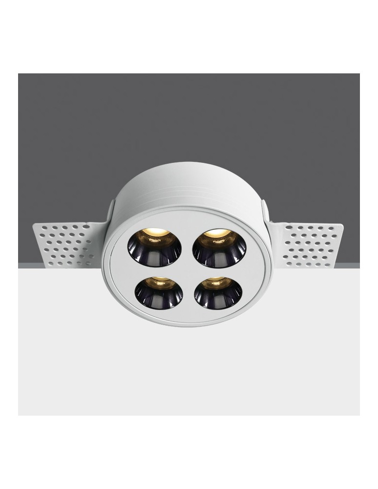 One Light FERO O TR wpust stały bezramkowy 10W 3000K biały  10110HTR/W/W