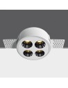 One Light FERO O TR frameless fixed recessed 10W 3000K white 10110HTR/W/W.