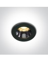 One Light FERO O fixed recessed 3W 3000K black 10103H/B/W