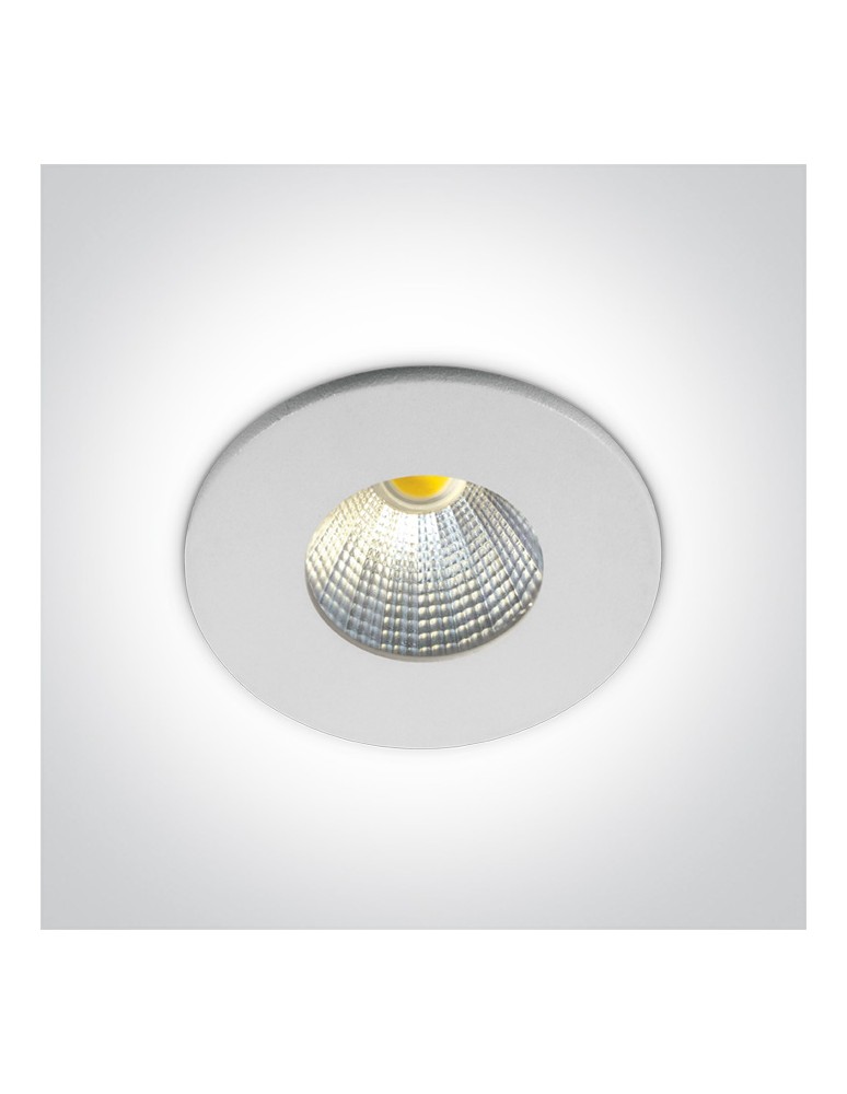 One Light KATO wpust stały 1W/2W 4000K biały  10103B/W/C