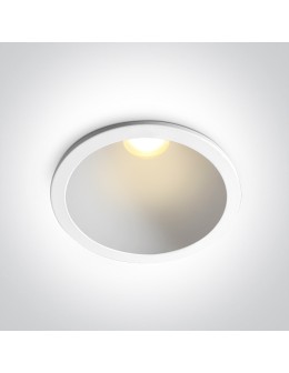 One Light KOLA wpust stały 15W 3000K-4000K-5000K biały 10115D/W/V