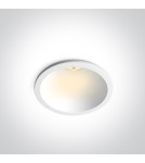 One Light KOLA wpust stały 7W 3000K-4000K-5000K biały  10107D/W/V