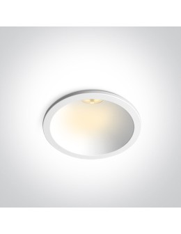 One Light KOLA 7W fixed recessed 3000K-4000K-5000K white 10107D/W/V.