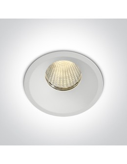 One Light LIKOFOS fixed recessed 12W 3000K-3500K-4000K white IP65 10112TP/W/V