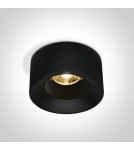 LED flush-mounted lamps - One Light LOARA fixed recessed 7W 3000K black 10107A/B/W. - product 1