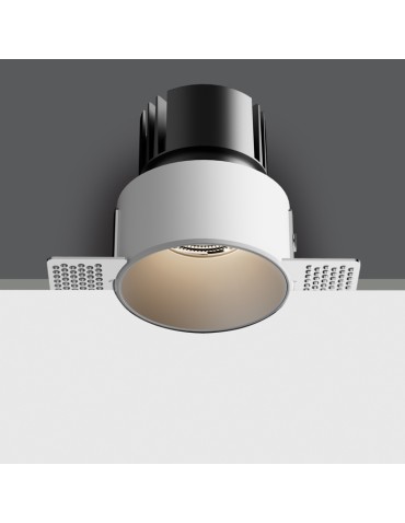 One Light MANNA frameless fixed recessed 6.5W 3000K-3500K-4000K white IP54 10107BT/W/V