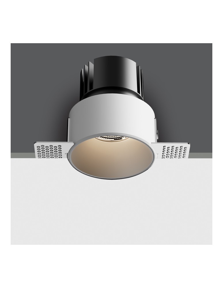 Frameless flush-mounted lamps - trimless - One Light MANNA frameless fixed recessed 6.5W 3000K-3500K-4000K white IP54 10107BT/W/V - product kolory-swiatla.pl 1