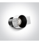 Frameless flush-mounted lamps - trimless - One Light MANNA frameless fixed recessed 6.5W 3000K-3500K-4000K black IP54 10107BT/B/V - product 2
