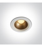 LED flush-mounted lamps - One Light MARLA fixed recessed 7W 3000K white 10107Z/W/W - product 2
