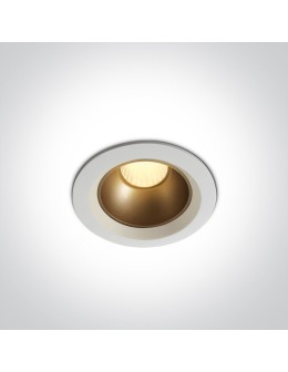One Light MARLA wpust stały 7W 3000K biały  10107Z/W/W - produkt 2