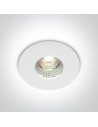 One Light MILOT fixed recessed 7W 3000K white IP54 10107M/W/W