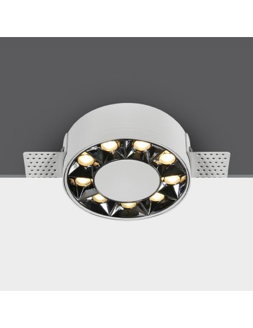 One Light MIRA TR wpust stały bezramkowy 12W 3000K biały  10112XTR/W/W