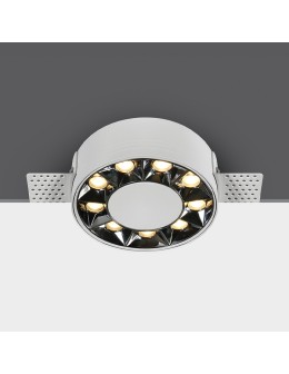 One Light MIRA TR wpust stały bezramkowy 12W 3000K biały  10112XTR/W/W