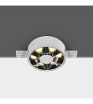 Frameless flush-mounted lamps - trimless - One Light MIRA TR frameless fixed recessed 6W 3000K white 10106XTR/W/W - product 1