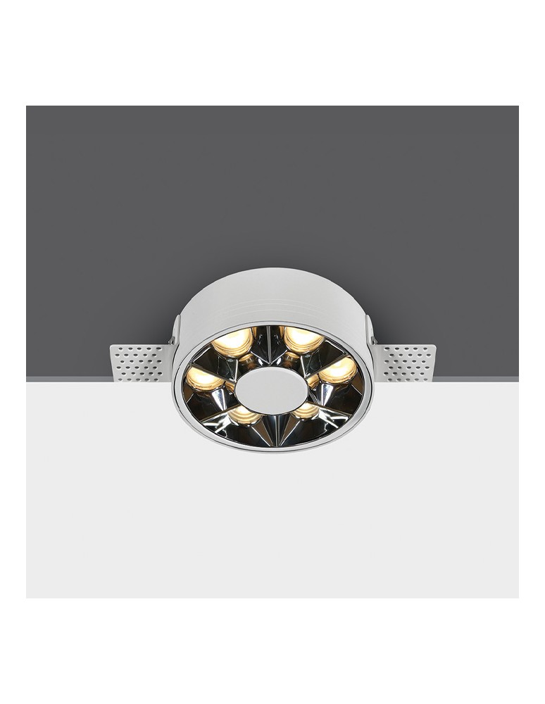 Frameless flush-mounted lamps - trimless - One Light MIRA TR frameless fixed recessed 6W 3000K white 10106XTR/W/W - product kolory-swiatla.pl 1