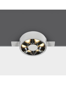 One Light MIRA TR wpust stały bezramkowy 6W 3000K biały  10106XTR/W/W