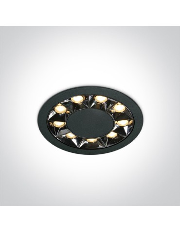 One Light MIRA fixed recessed 12W 3000K black 10112X/B/W