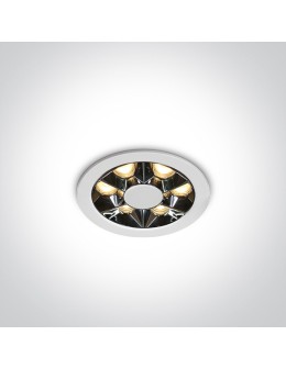 One Light MIRA fixed recessed 6W 3000K white 10106X/W/W