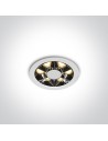 One Light MIRA fixed recessed 6W 3000K white 10106X/W/W