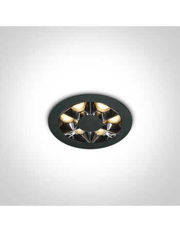 One Light MIRA fixed recessed 6W 3000K black 10106X/B/W