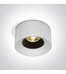 One Light MOZA wpust stały 12W 3000K biały  10112A/W/W