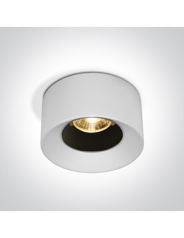One Light MOZA fixed recessed 12W 3000K white 10112A/W/W