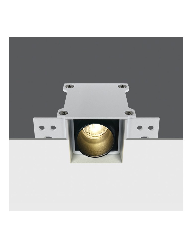 Frameless flush-mounted lamps - trimless - One Light NASO frameless fixed recessed 3W 3000K black 50103ATR/B/W - product kolory-swiatla.pl 1