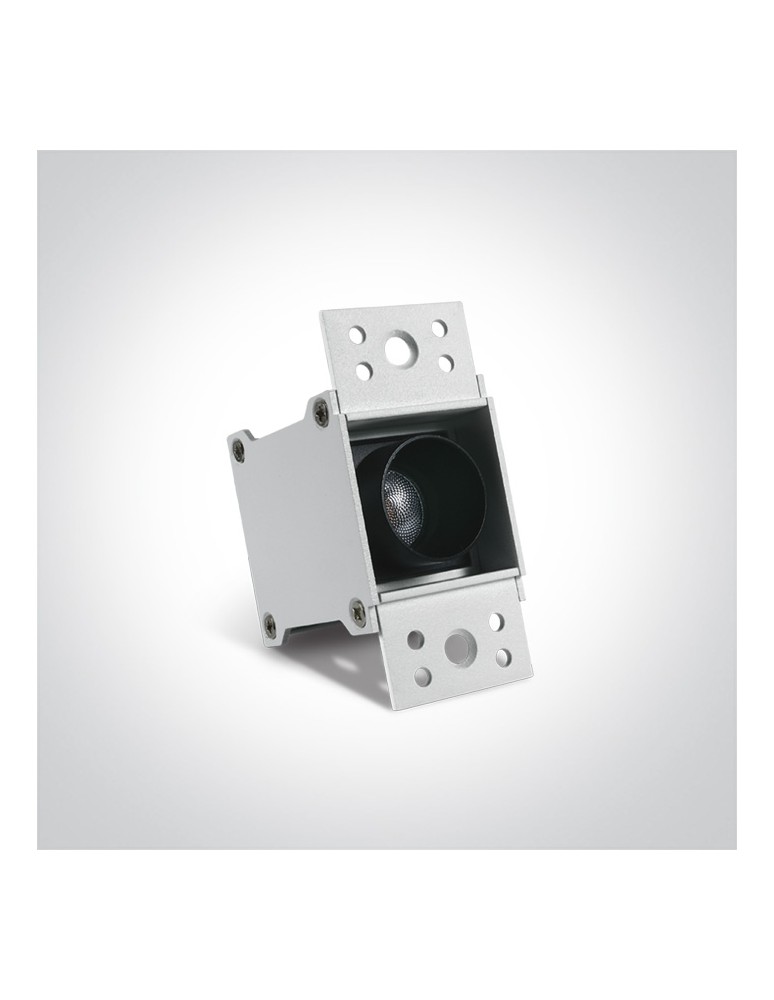 Frameless flush-mounted lamps - trimless - One Light NASO frameless fixed recessed 3W 3000K black 50103ATR/B/W - product kolory-swiatla.pl 2