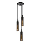 Pendant tube lamps - Lucide ORLANDO Pendant 3xE27 grey 74404/13/65 - product 1