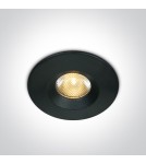Flush-mounted hermetic lamps - One Light NUBI fixed recessed 3W 3000K black IP65 10103M/B/W - product 1