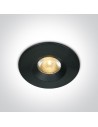 One Light NUBI fixed recessed 3W 3000K black IP65 10103M/B/W