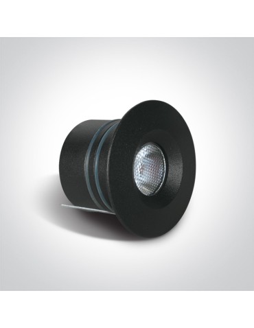 One Light NUBI fixed recessed 3W 3000K black IP65 10103M/B/W - product 2