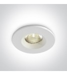 One Light NUBI wpust stały 3W 4000K biały IP65 10103M/W/C