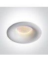 One Light OMIA fixed recessed 12W 3000K-4000K-5000K white 10112RA/W/V