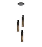 Pendant tube lamps - Lucide ORLANDO Pendant 3xE27 grey 74404/13/65 - product 2