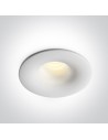 One Light OMIA fixed recessed 7W 3000K-4000K-5000K white 10107RA/W/V