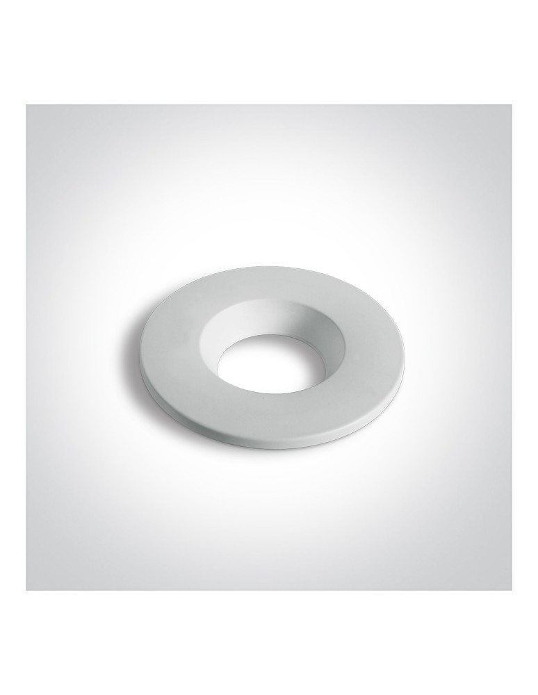 One Light SALINA wpust stały 7W 2700K-3000K-4000K Triac biały IP65 10107DFV/W/V