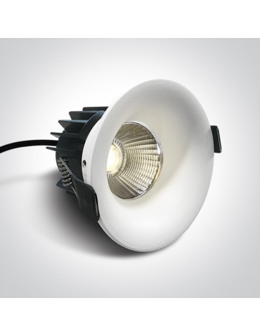 One Light SIDIRO wpust stały 12W 3000K biały IP65 10112R/W/W - produkt 2