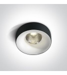 One Light SIDIRO wpust stały 12W 3000K biały IP65 10112R/W/W