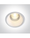 One Light SIMU 15W fixed recessed 3000K-3500K-4000K white 10115FD/W/V.