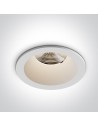 One Light TIMI fixed recessed 6.5W 3000K-3500K-4000K white IP65 10107WP/W/V