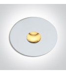 LED flush-mounted lamps - One Light TODA fixed recessed 6W 3000K white 10106L/W/W - product 1