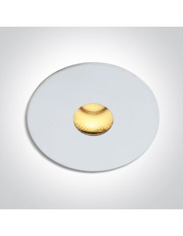 One Light TODA wpust stały 6W 3000K biały  10106L/W/W