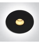 LED flush-mounted lamps - One Light TODA fixed recessed 6W 3000K black 10106L/B/W - product 1