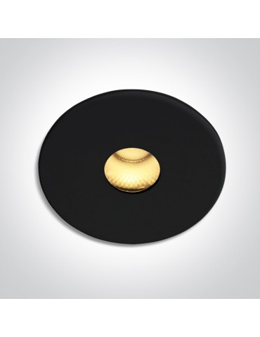 One Light TODA fixed recessed 6W 3000K black 10106L/B/W