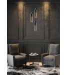 Pendant tube lamps - Lucide ORLANDO Pendant 3xE27 grey 74404/13/65 - product 6
