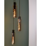 Pendant tube lamps - Lucide ORLANDO Pendant 3xE27 grey 74404/13/65 - product 7