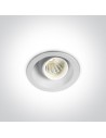 One Light EMEK adjustable recessed 3W 3000K white 11103K/W/W.