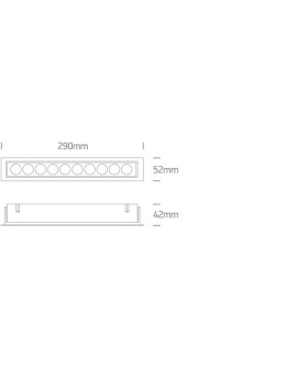 One Light FERO 10R adjustable recessed 24W 3000K white 51024H/W/W - product 2