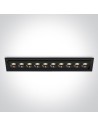 One Light FERO 10R adjustable recessed 24W 3000K black 51024H/B/W